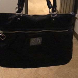 Coach Black Tote Bag